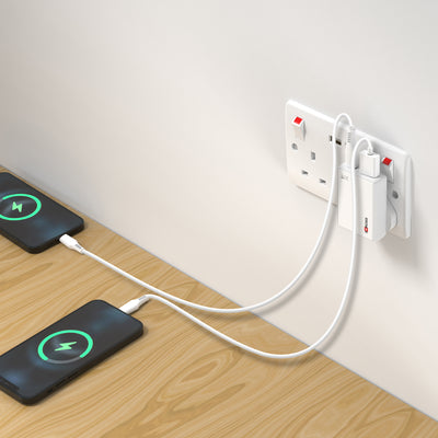 Chargeur USB britannique 30 W 
