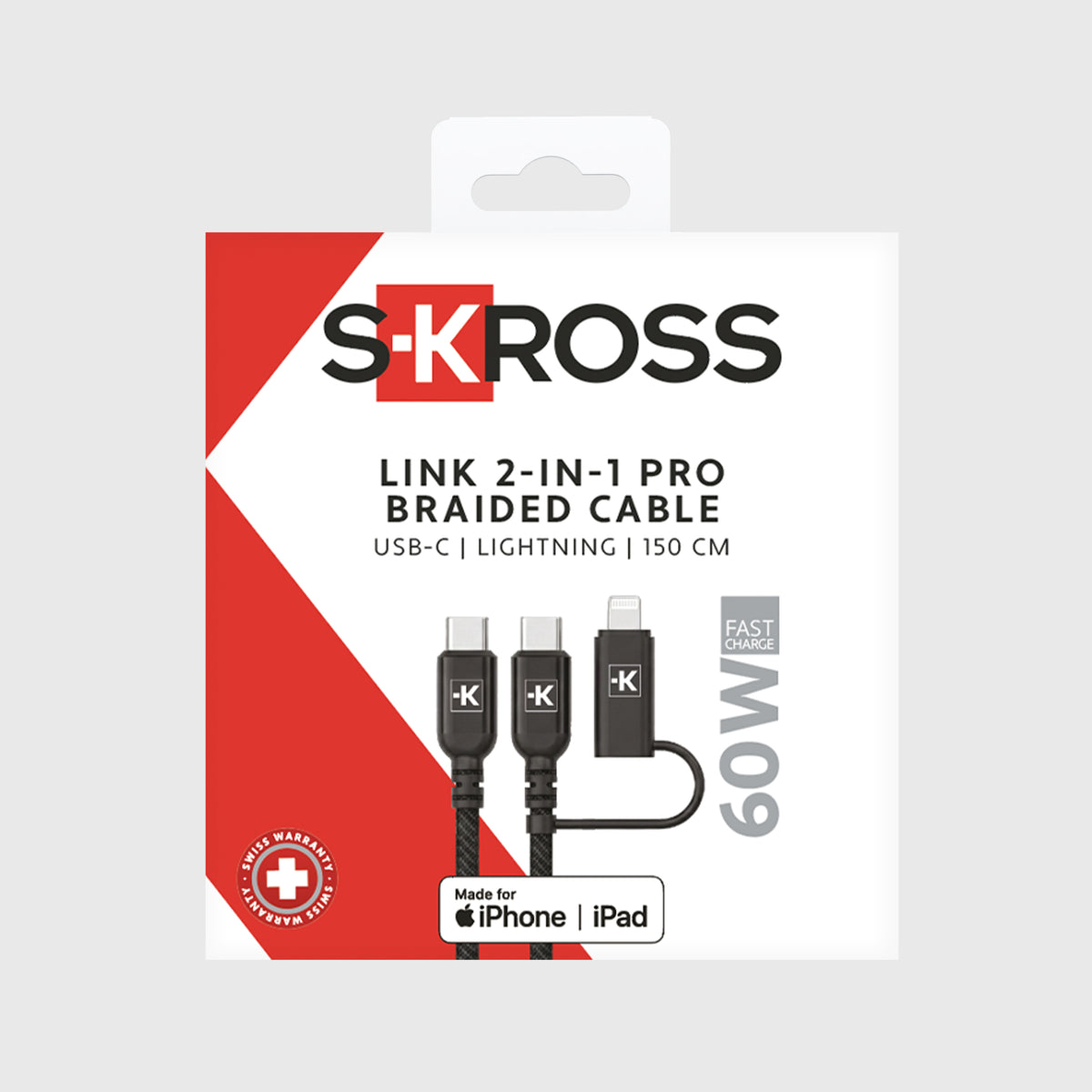 Link 2-in-1 Pro Cable USB-C and Lightning