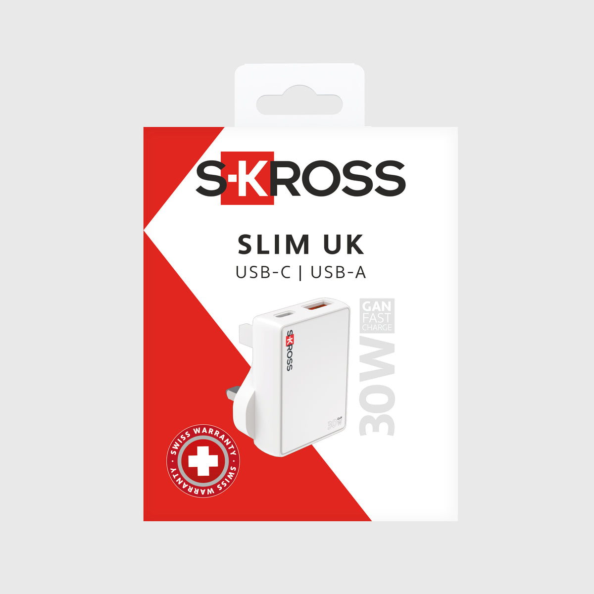 Chargeur USB britannique 30 W 