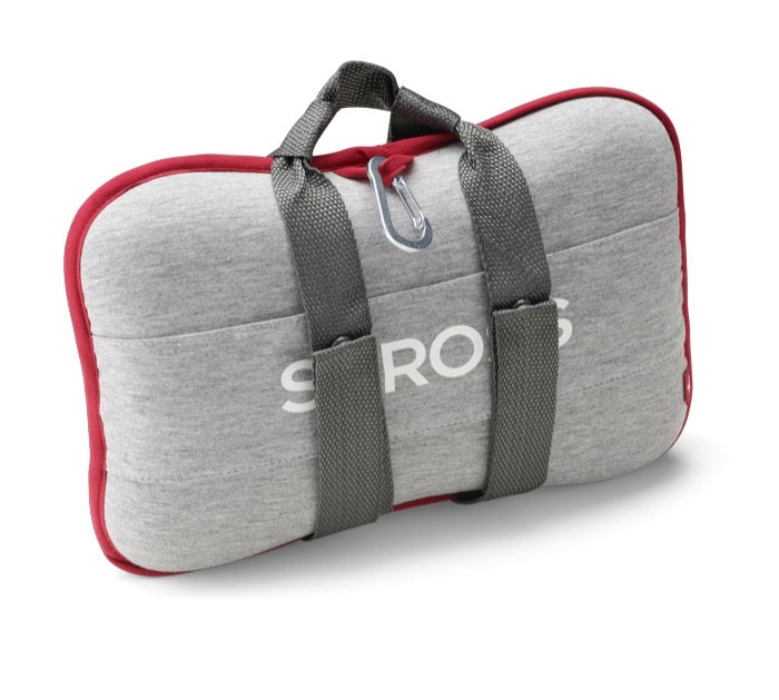 Mini oreiller gris foncé